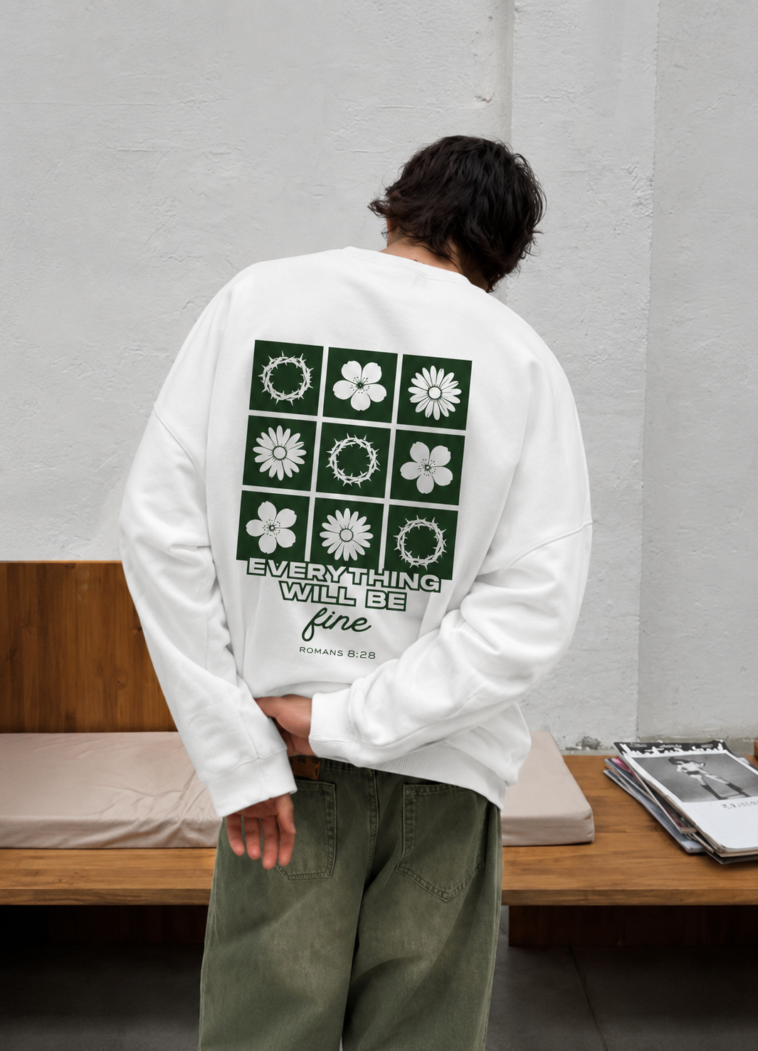 Bloom Anyway Oversize Sweatshirt