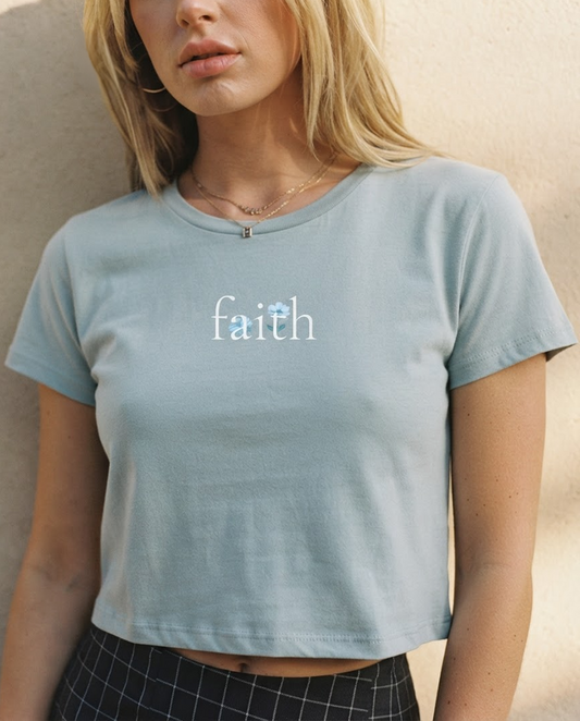 Faith Looks Good Women Crop Top