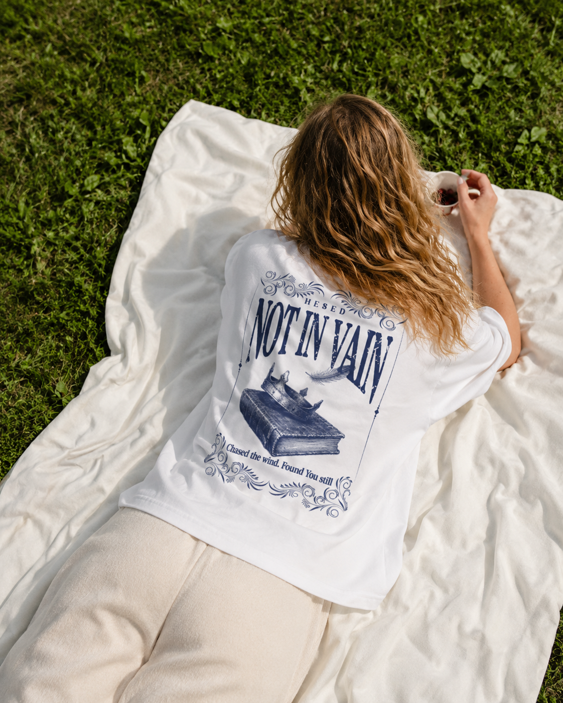 Not in Vain Oversize Tee