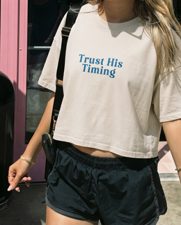 Perfect Timing Women Crop Top