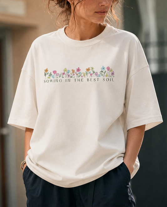 Sowing Oversize Tee