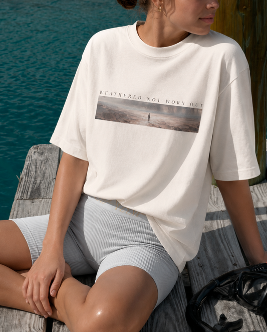 Weathered Women Boxy Tee