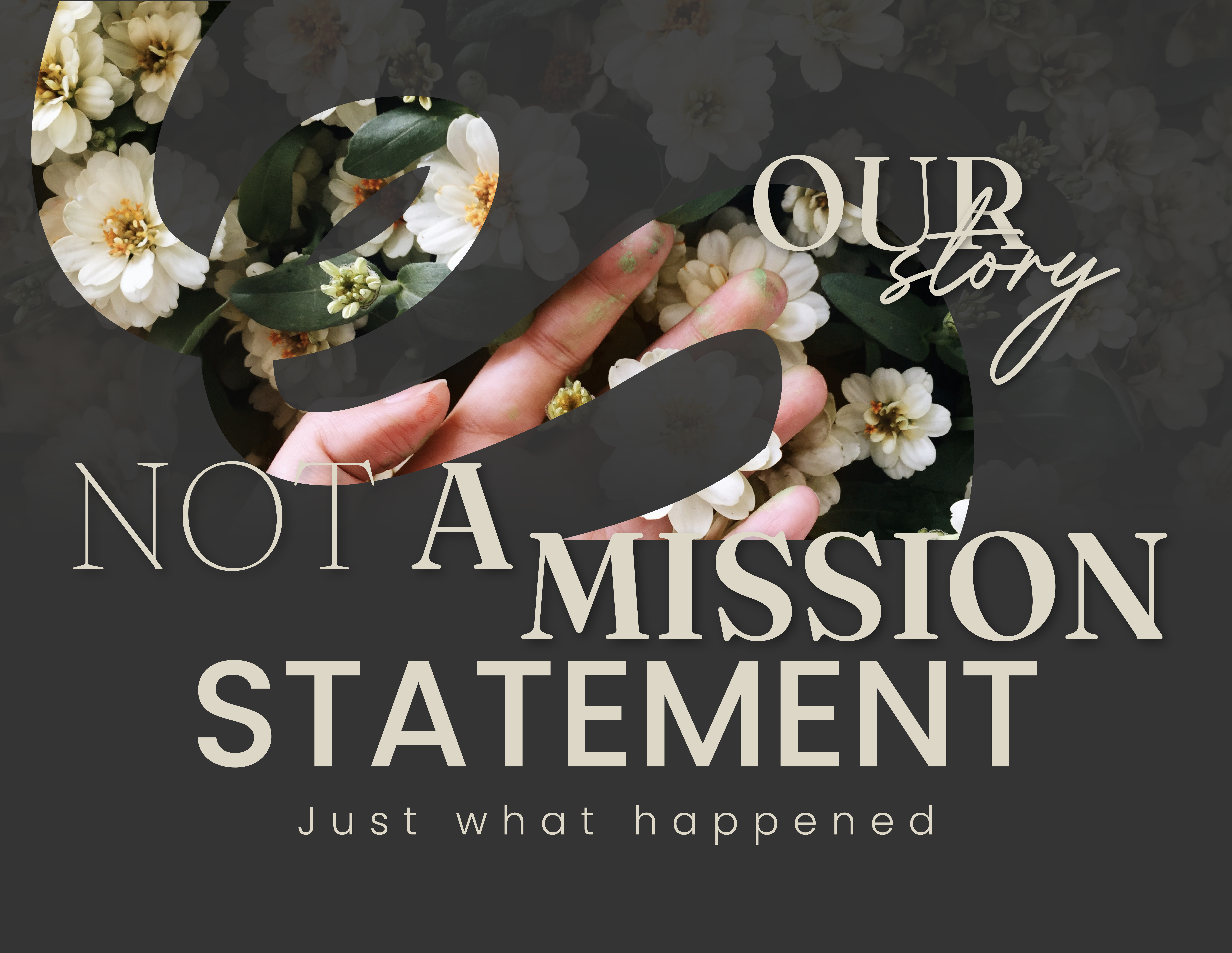 Our Story — Not a mission statement. Just what happened.